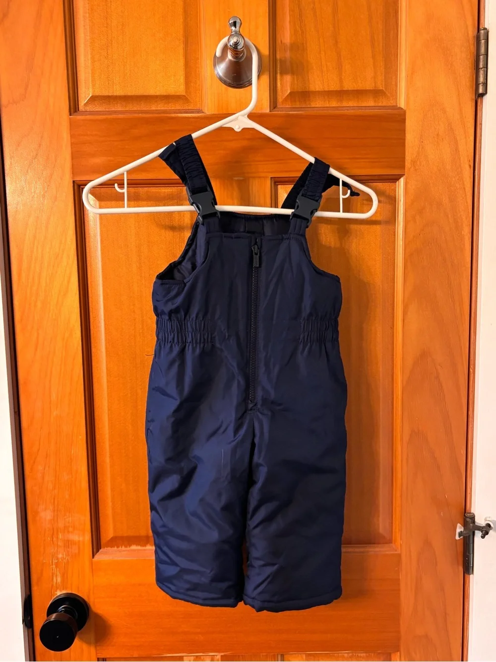 Navy Toddler Winter Snowsuit with Polar Bear Print
